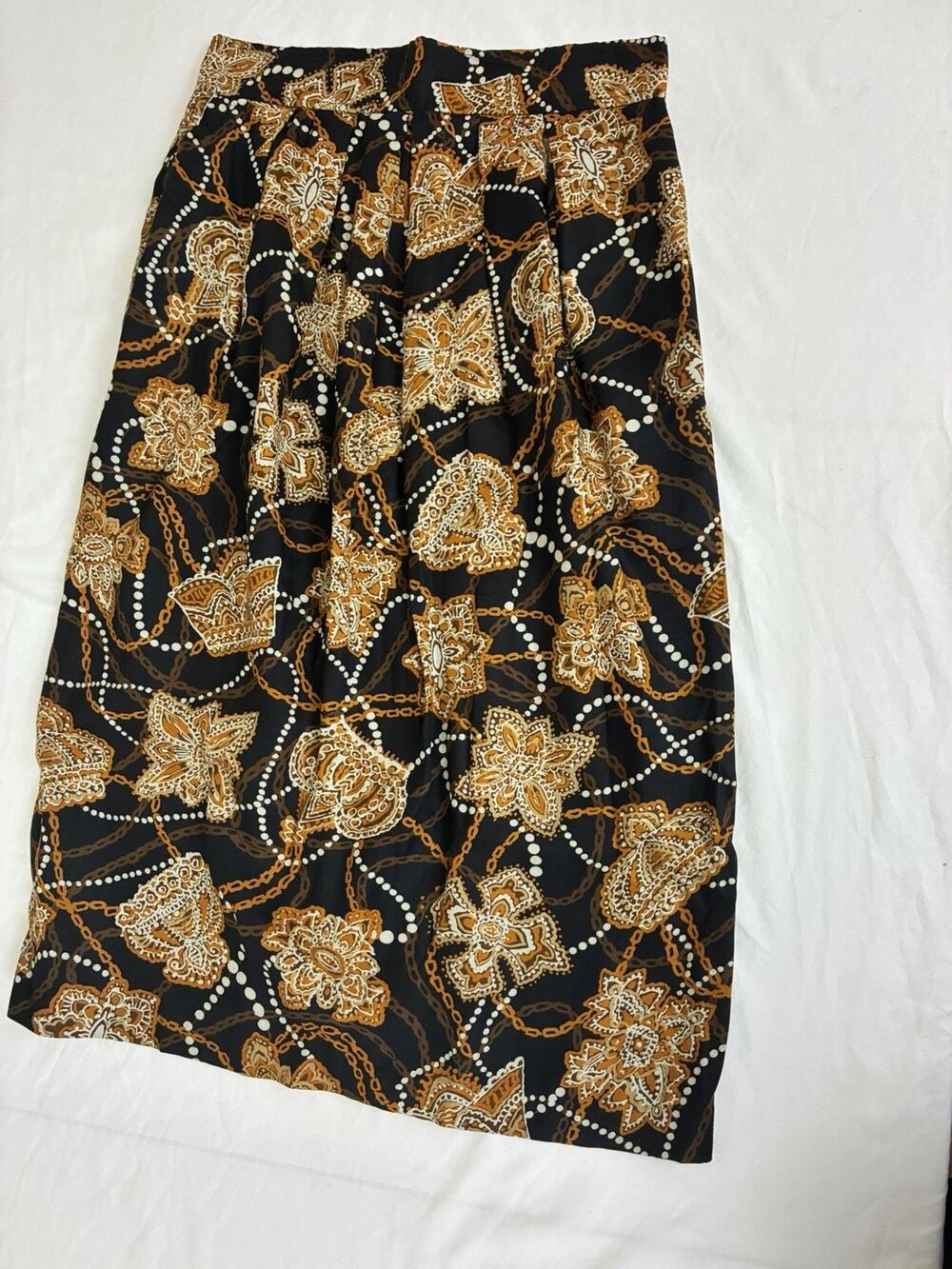 Spitalnick & Co Skirt Retro Midi Career Wear Lined Vintage Size 6